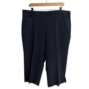 2/$40 Soft Works Petites Women’s High Rise Cropped Capris Pants Trousers